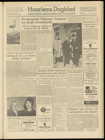 Haarlem's Dagblad 1962-04-14