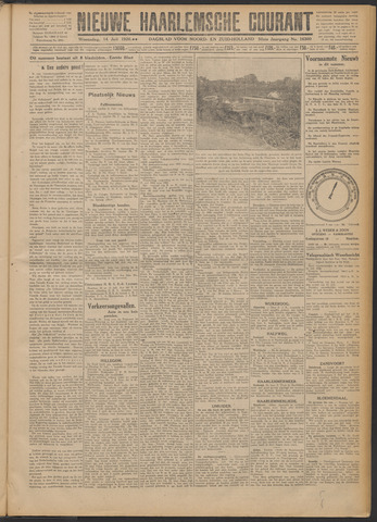 Nieuwe Haarlemsche Courant 1926-07-14