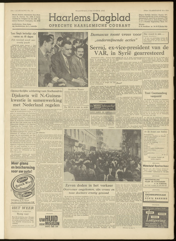 Haarlem's Dagblad 1961-10-02