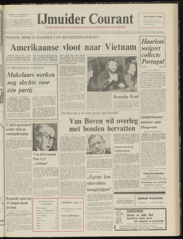 IJmuider Courant 1975-01-07