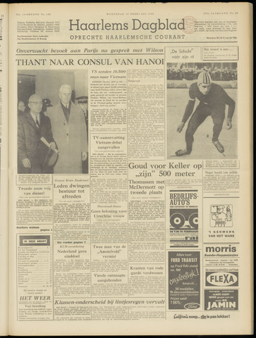 Haarlem's Dagblad 1968-02-14