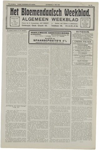Het Bloemendaalsch Weekblad 1919-05-17