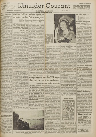 IJmuider Courant 1950-04-25