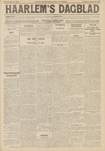 Haarlem's Dagblad 1923-09-11