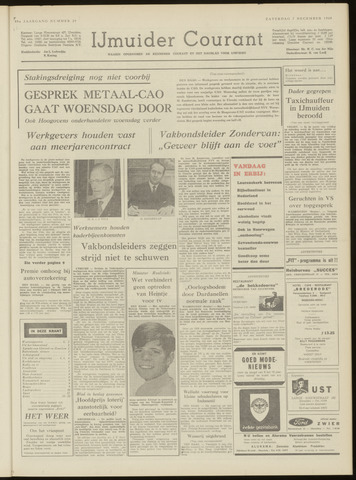 IJmuider Courant 1968-12-07