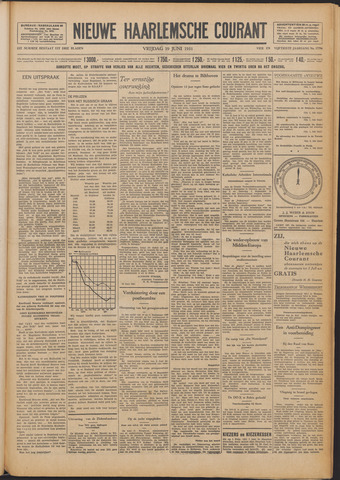 Nieuwe Haarlemsche Courant 1931-06-19