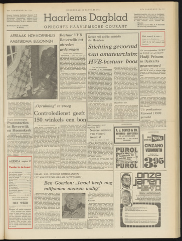 Haarlem's Dagblad 1972-01-20