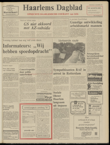 Haarlem's Dagblad 1977-10-12