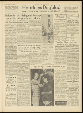 Haarlem's Dagblad 1961-09-05