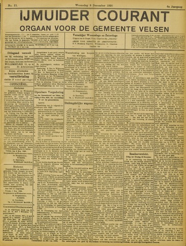IJmuider Courant 1920-12-08