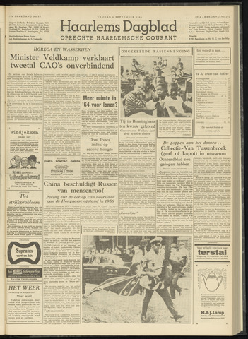 Haarlem's Dagblad 1963-09-06