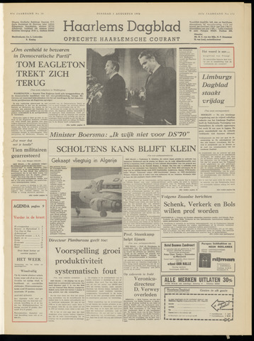 Haarlem's Dagblad 1972-08-01