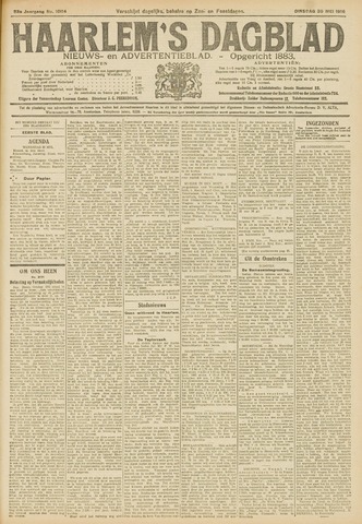 Haarlem's Dagblad 1916-05-30