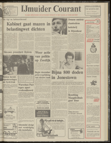 IJmuider Courant 1978-11-25
