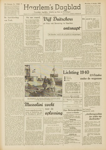 Haarlem's Dagblad 1939-10-04