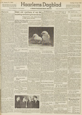 Haarlem's Dagblad 1949-04-16