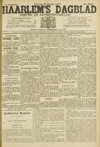 Haarlem's Dagblad 1891-01-24