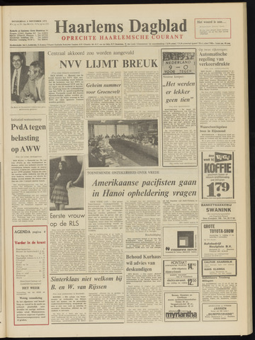 Haarlem's Dagblad 1972-11-02