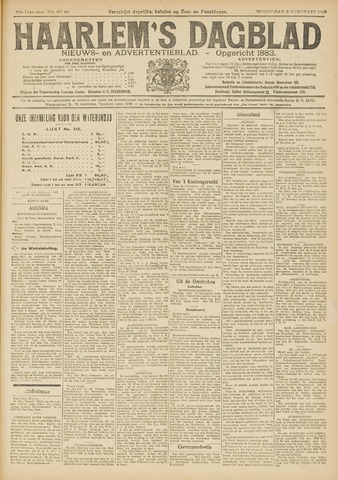 Haarlem's Dagblad 1916-02-09
