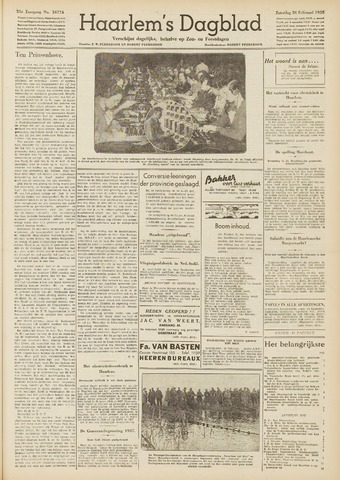 Haarlem's Dagblad 1938-02-26
