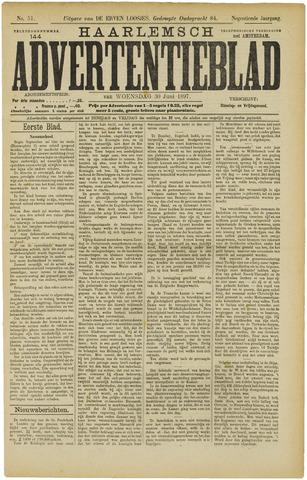 Haarlemsch Advertentieblad 1897-06-30