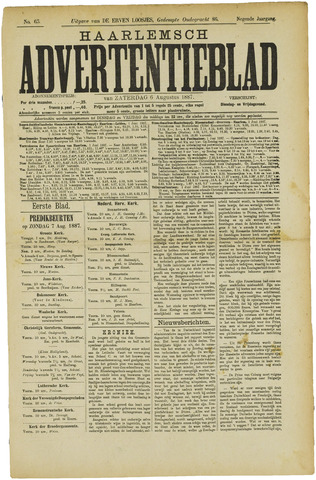 Haarlemsch Advertentieblad 1887-08-06
