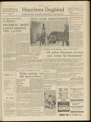 Haarlem's Dagblad 1970-07-08