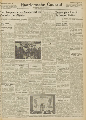 Haarlemsche Courant 1942-11-10