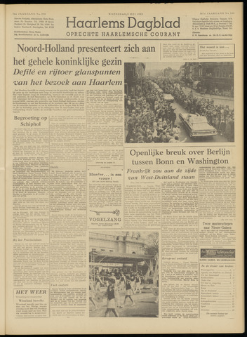 Haarlem's Dagblad 1962-05-09