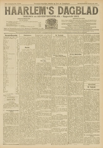 Haarlem's Dagblad 1917-02-08