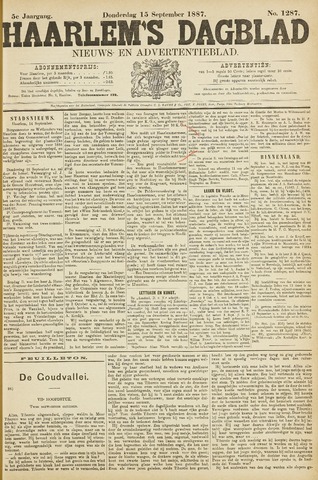 Haarlem's Dagblad 1887-09-15