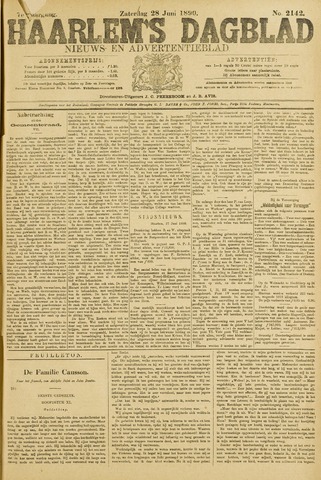 Haarlem's Dagblad 1890-06-28