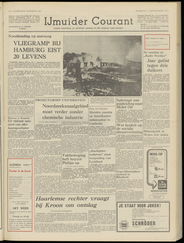 IJmuider Courant 1971-09-07