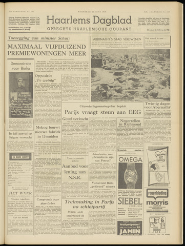 Haarlem's Dagblad 1968-06-26