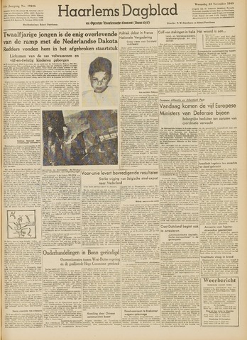 Haarlem's Dagblad 1949-11-23