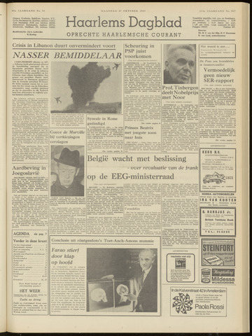 Haarlem's Dagblad 1969-10-27