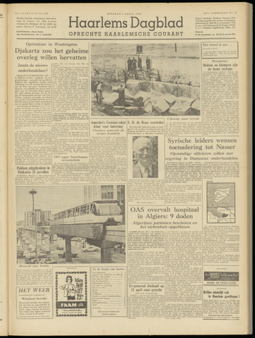 Haarlem's Dagblad 1962-04-03
