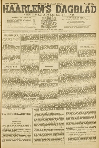 Haarlem's Dagblad 1893-03-21