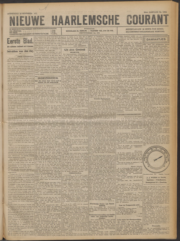 Nieuwe Haarlemsche Courant 1921-11-10