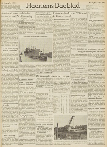 Haarlem's Dagblad 1947-11-08