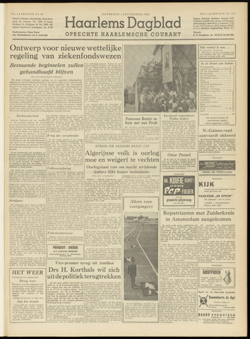 Haarlem's Dagblad 1962-09-01