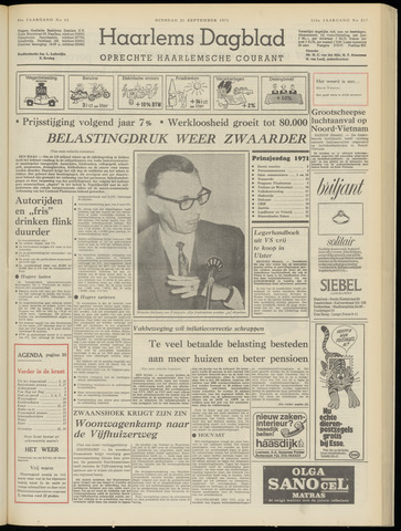 Haarlem's Dagblad 1971-09-21