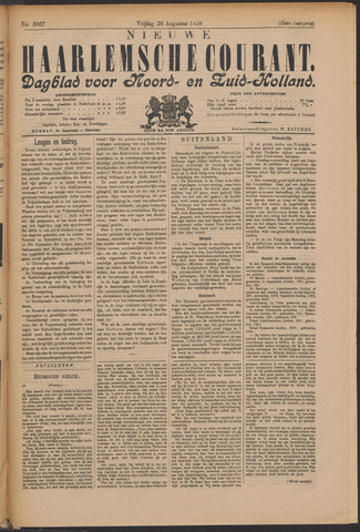Nieuwe Haarlemsche Courant 1898-08-26