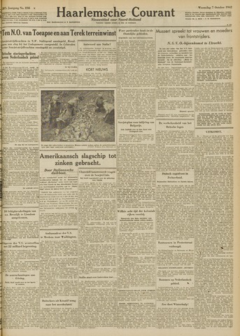 Haarlemsche Courant 1942-10-07