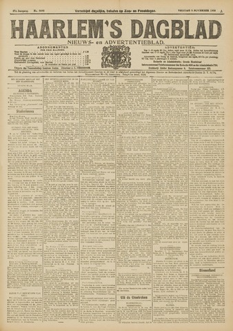 Haarlem's Dagblad 1909-11-05