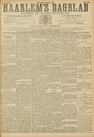 Haarlem's Dagblad 1898-10-31