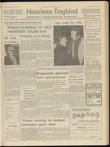 Haarlem's Dagblad 1972-02-15