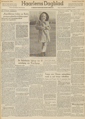 Haarlem's Dagblad 1949-01-17