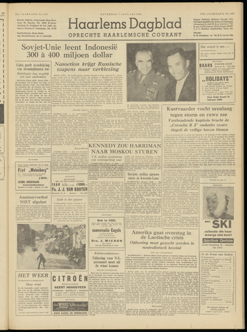 Haarlem's Dagblad 1961-01-07
