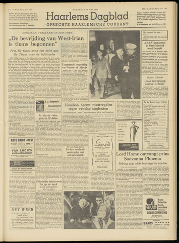 Haarlem's Dagblad 1962-05-19